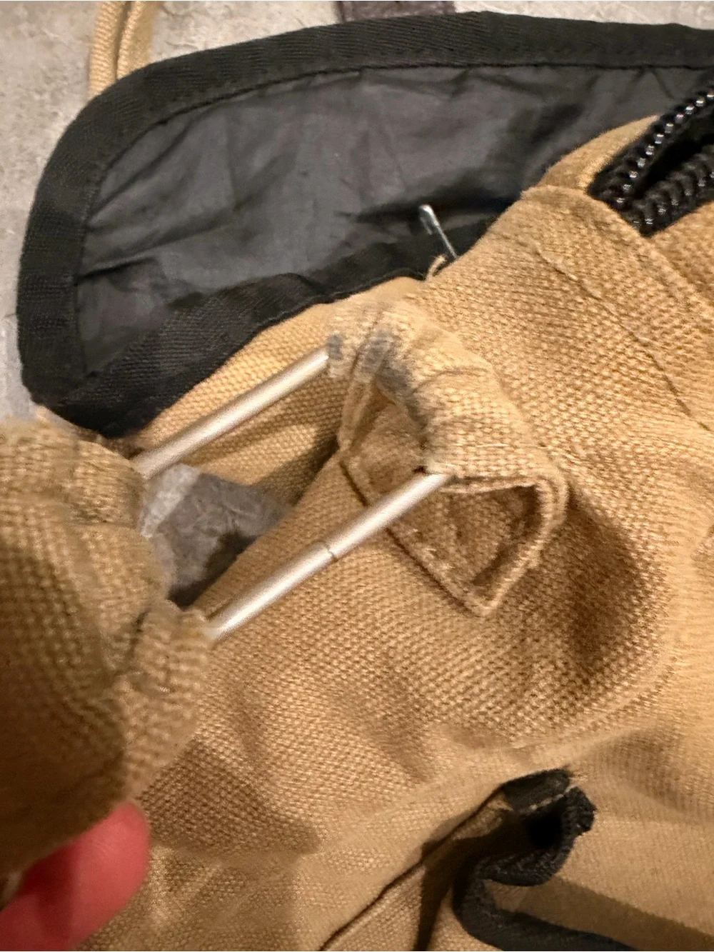 N/A tan canvas